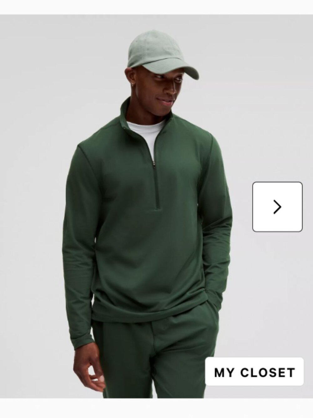 NWT Lululemon Soft Jersey Half Zip